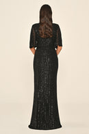 Plus Size - Aurelia Gleam Dress - Maxi - Multicolor