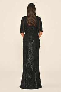 Plus Size - Aurelia Gleam Dress - Maxi - Multicolor