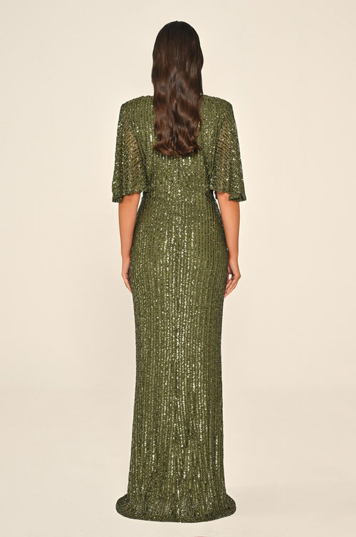 Plus Size - Aurelia Gleam Dress - Maxi