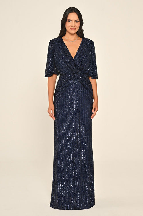 Plus Size - Aurelia Gleam Dress - Maxi
