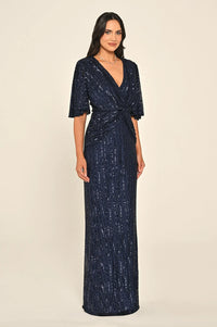 Plus Size - Aurelia Gleam Dress - Maxi - Multicolor