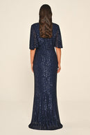 Plus Size - Aurelia Gleam Dress - Maxi - Multicolor