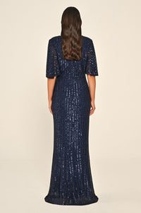 Plus Size - Aurelia Gleam Dress - Maxi - Multicolor