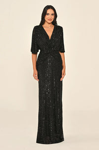 Plus Size - Aurelia Gleam Dress - Maxi - Multicolor