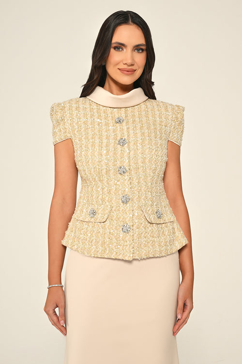 Tweed Dress - Maxi