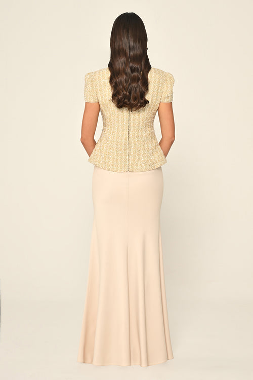 Tweed Dress - Maxi