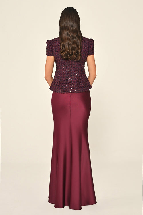 Tweed Dress - Maxi