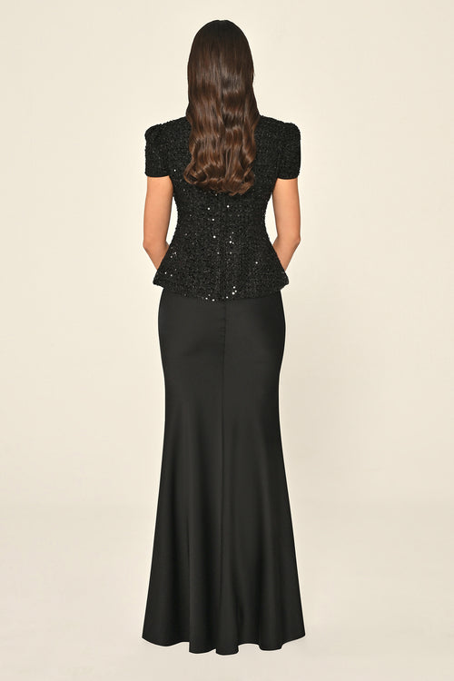Tweed Dress - Maxi