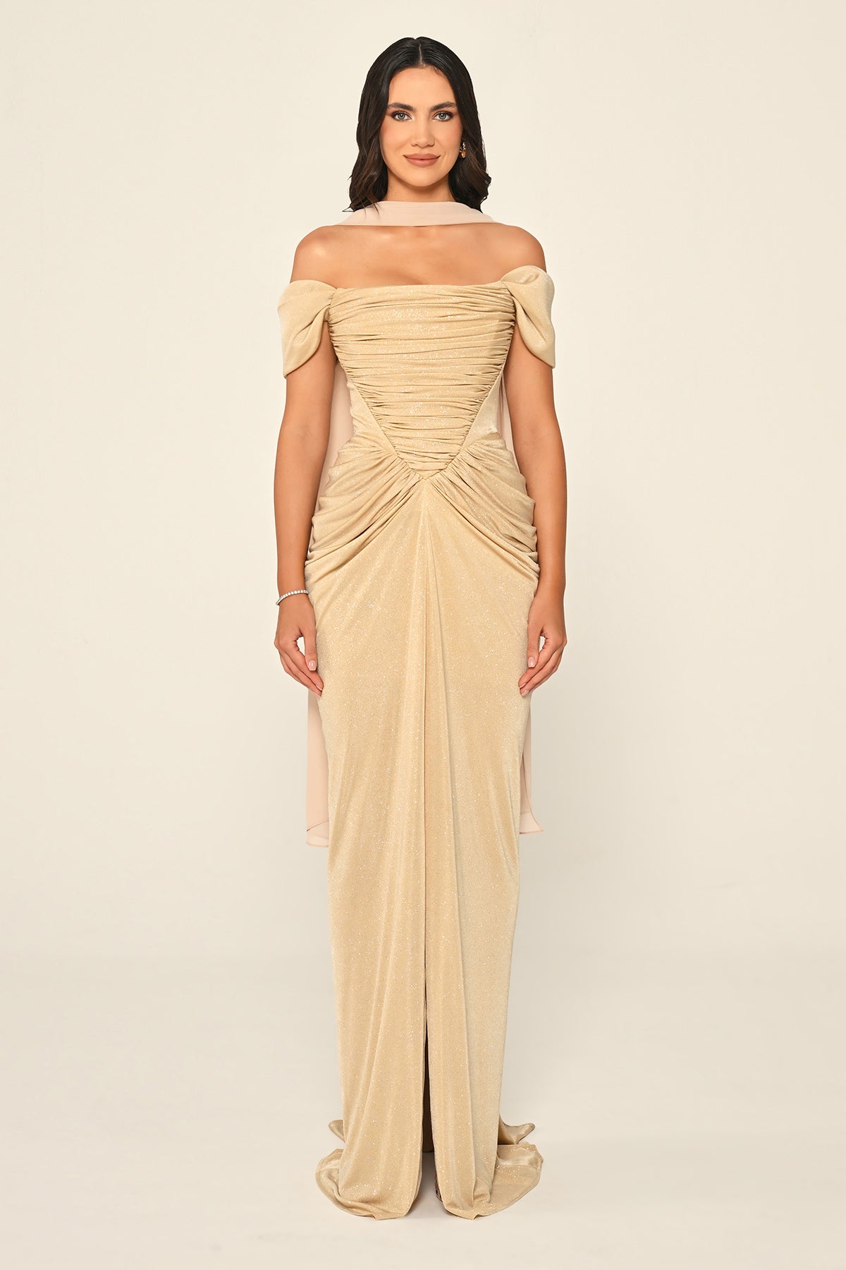 Celestia Whisper Dress - Maxi - Multicolor