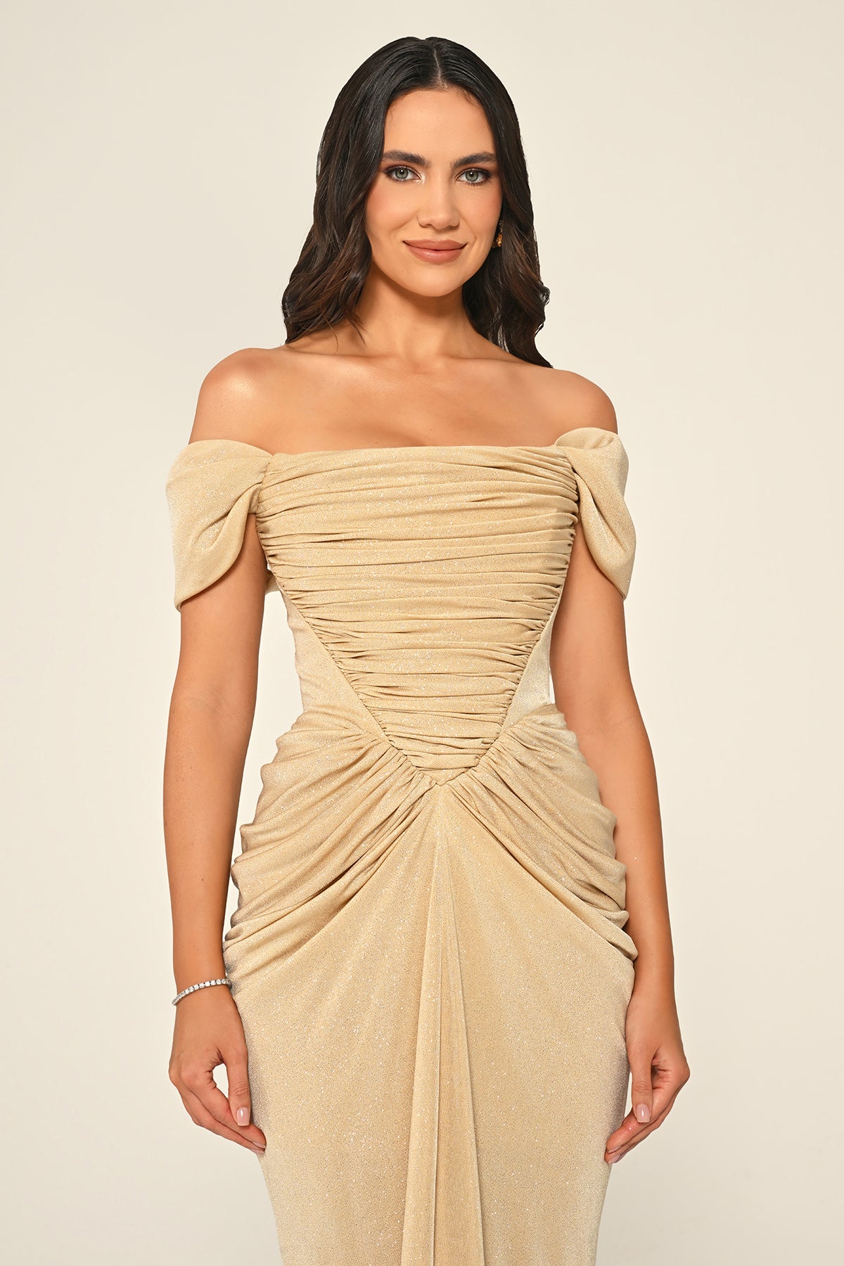 Celestia Whisper Dress - Maxi - Multicolor