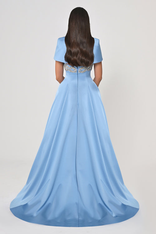 Arielle Cape Dress  - Maxi
