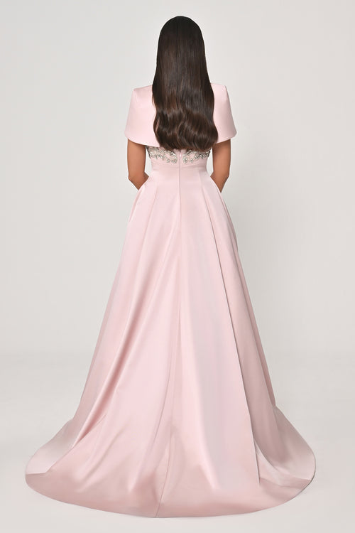 Arielle Cape Dress  - Maxi