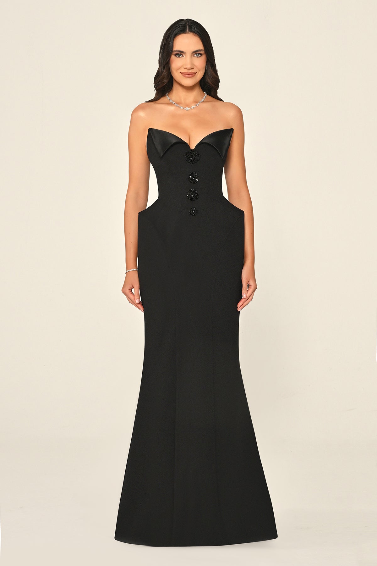 Virelle Dress - Maxi - Black