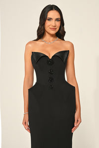 Virelle Dress - Maxi - Black