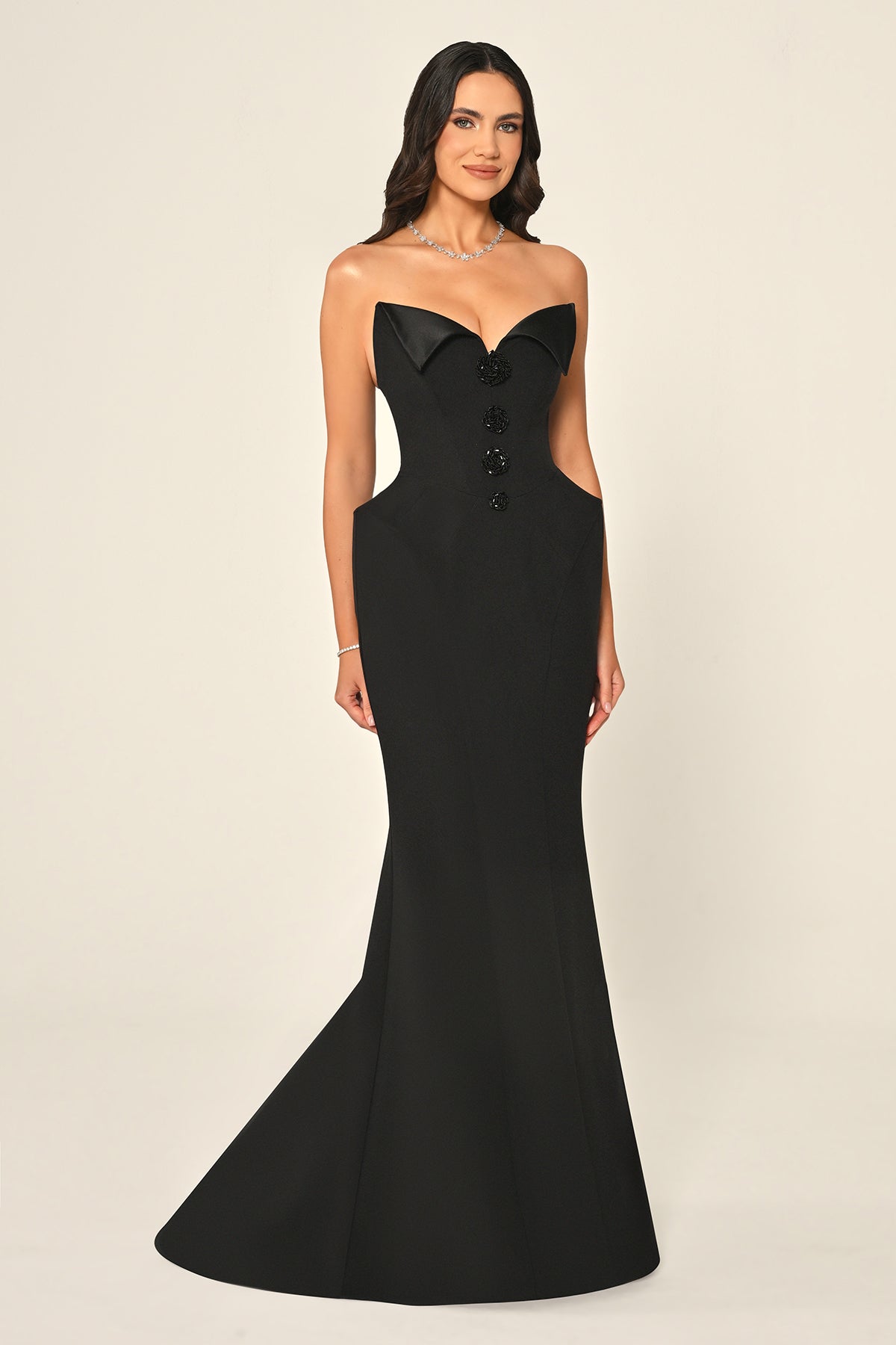 Virelle Dress - Maxi - Black