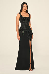 Nymera Dress - Maxi - Black