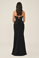 Liora Dress - Maxi - Black