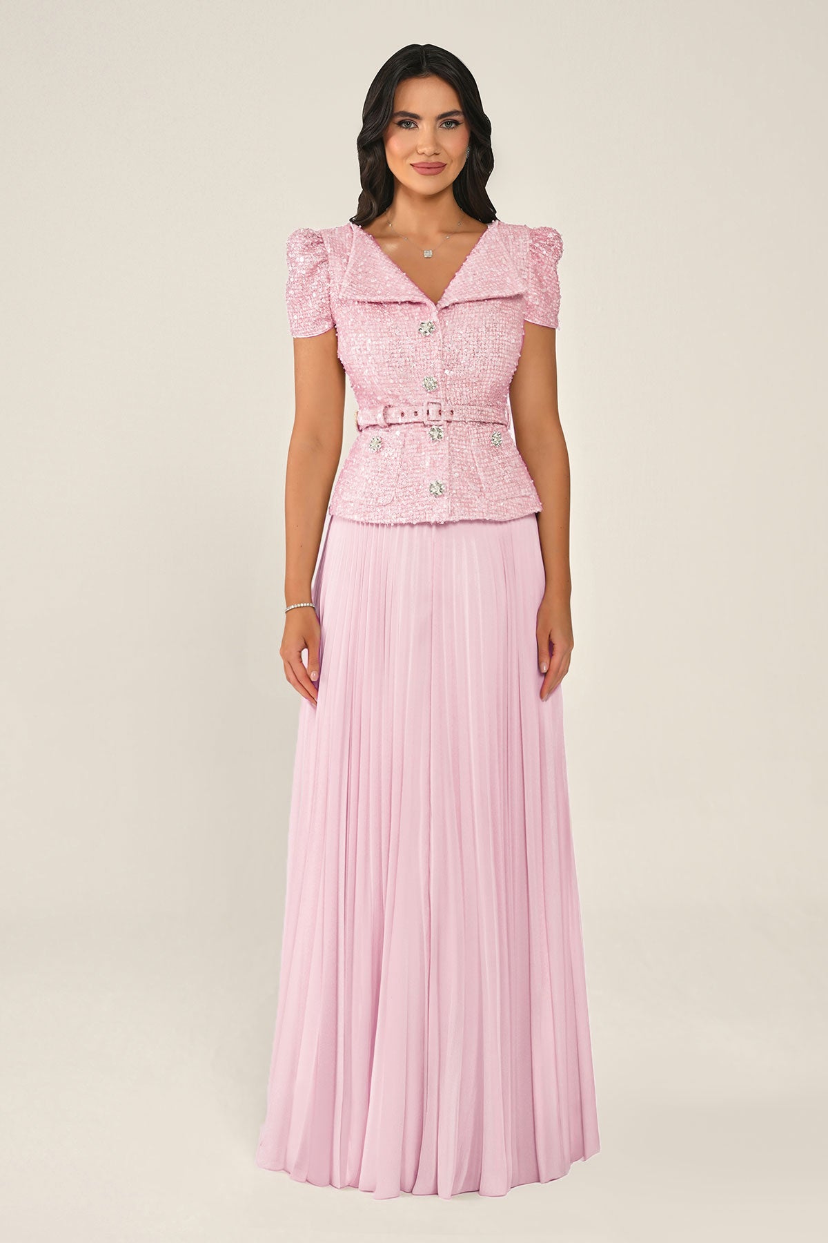 Roselle Blush Ensemble - Maxi