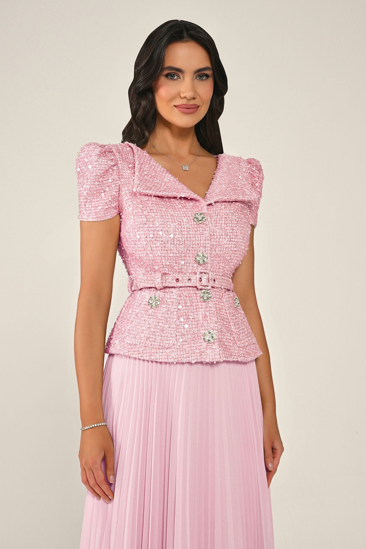Roselle Blush Ensemble - Maxi