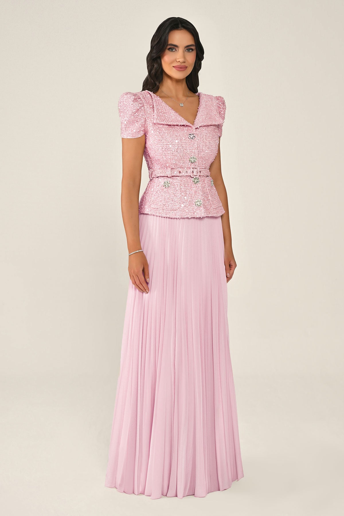 Roselle Blush Ensemble - Maxi
