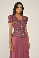 Roselle Blush Ensemble - Maxi