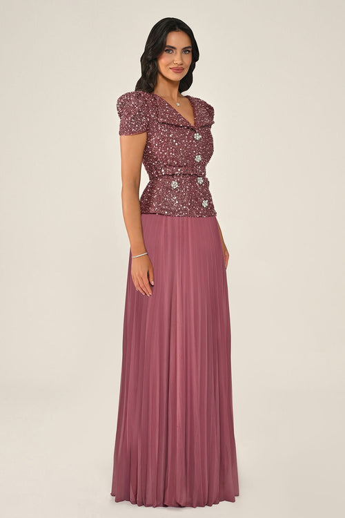 Roselle Tweed Dress - Maxi