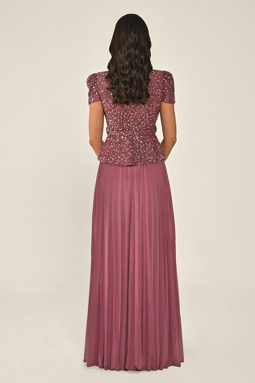 Roselle Tweed Dress - Maxi