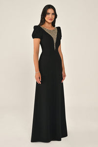 Evania Dress - Maxi - Black