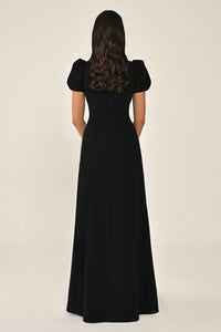 Evania Dress - Maxi - Black