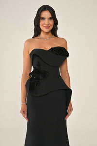 Velina Dress - Maxi - Black
