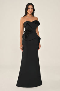 Velina Dress - Maxi - Black