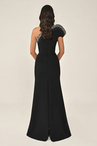 Aveline Dress - Maxi - Black