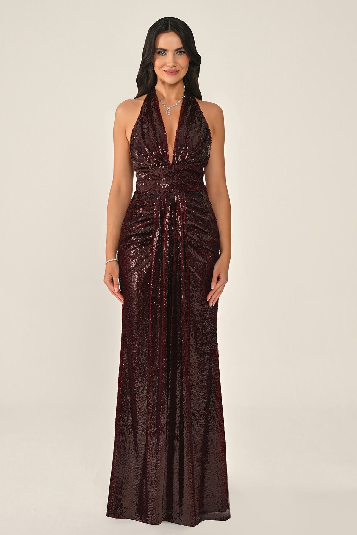 Celestine Drape Dress - Maxi