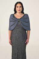 Plus Size - Veloura Cape - Maxi
