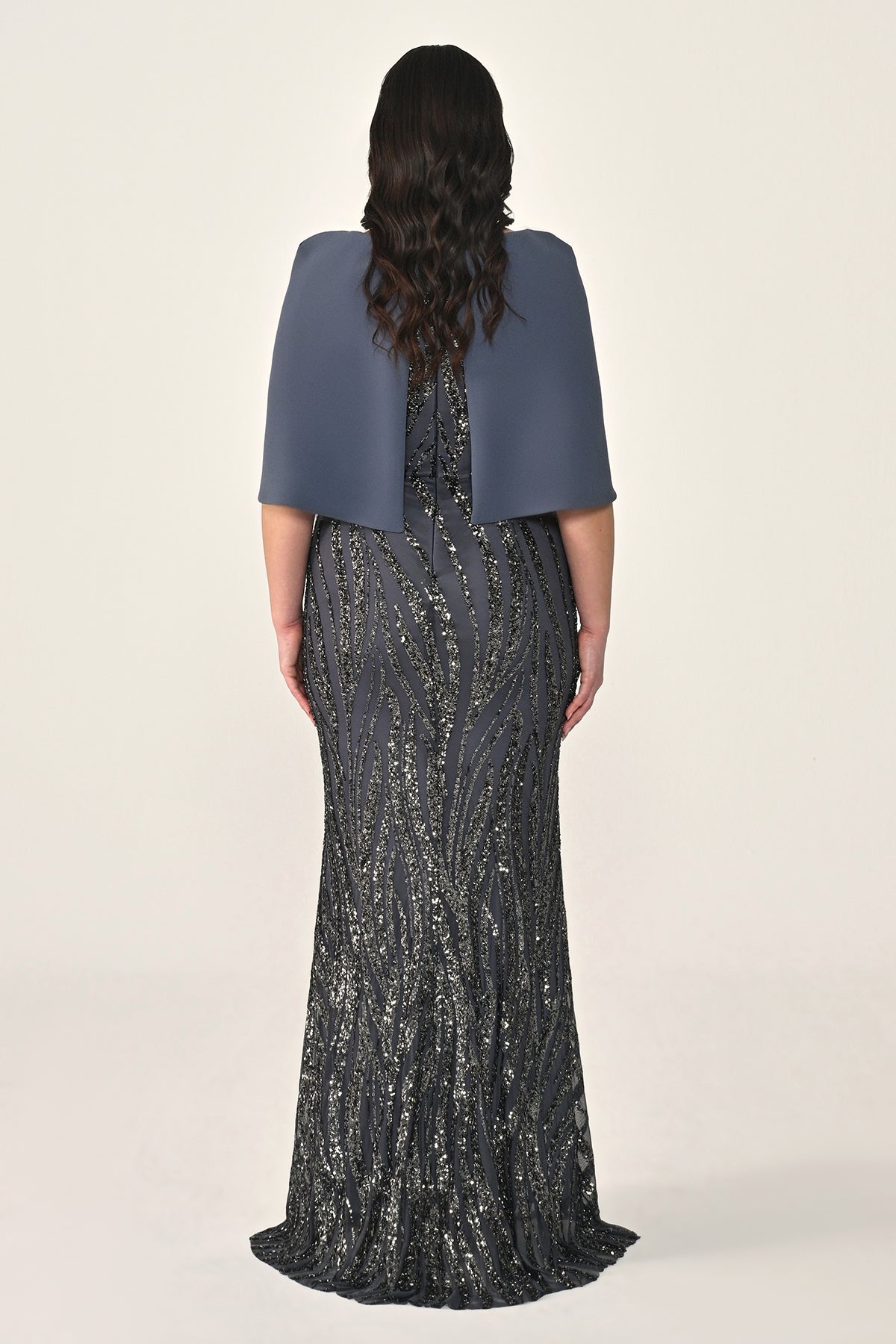 Plus Size - Veloura Cape - Maxi