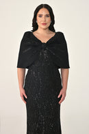 Plus Size - Veloura Cape - Maxi