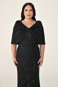 Plus Size - Veloura Cape - Maxi
