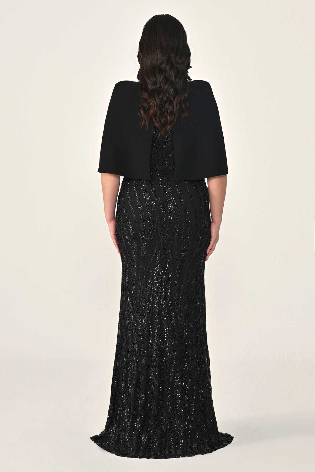 Plus Size - Veloura Cape - Maxi