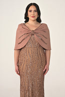 Plus Size - Veloura Cape - Maxi
