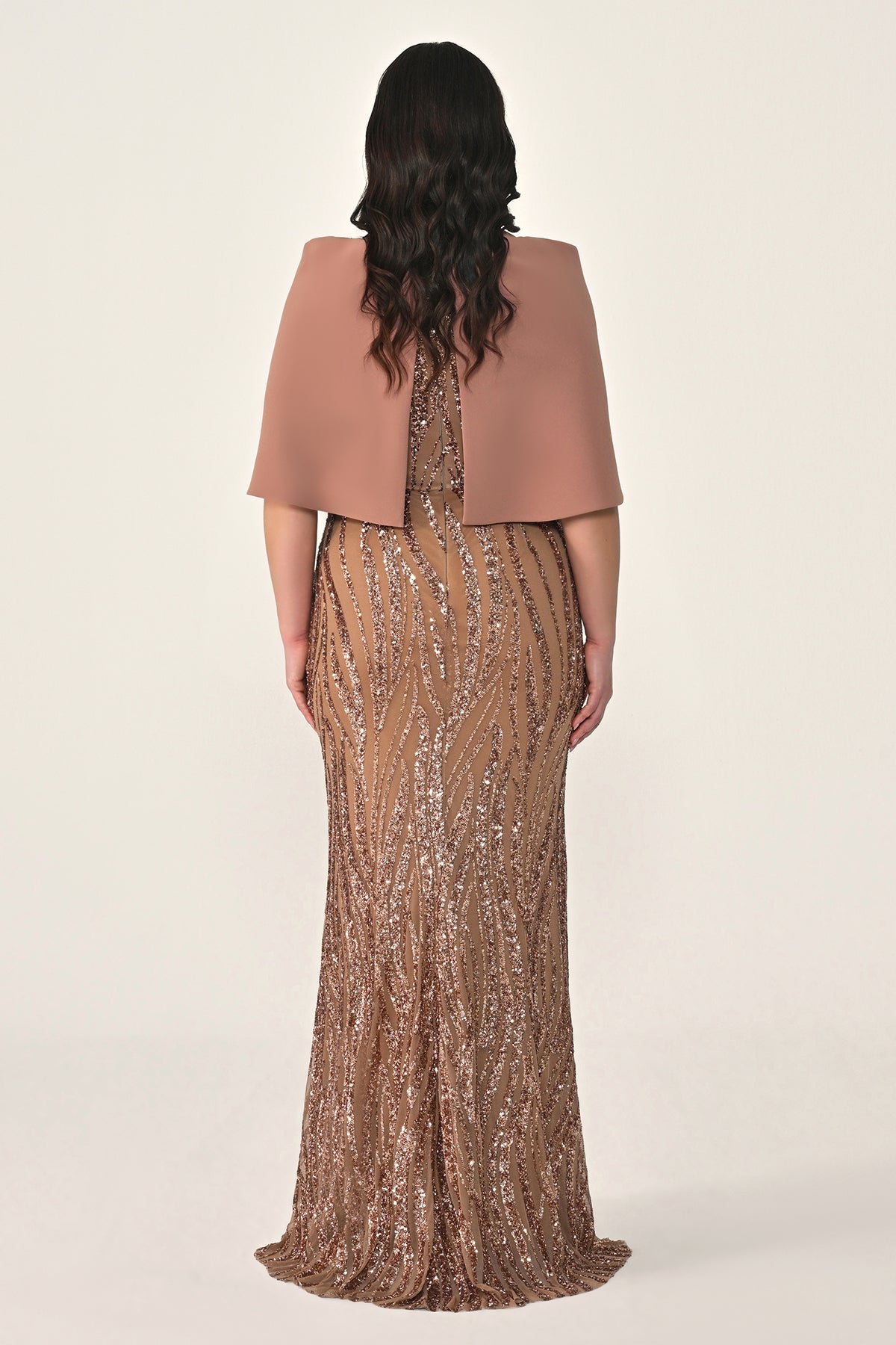Plus Size - Veloura Cape - Maxi