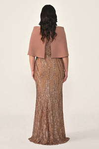Plus Size - Veloura Cape - Maxi