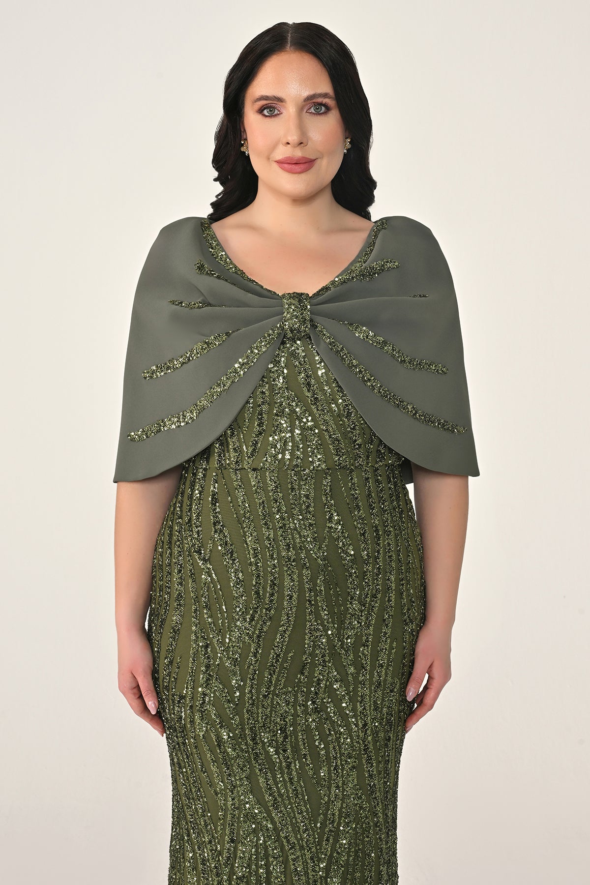 Plus Size - Veloura Cape - Maxi