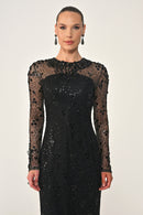 Noiréa Dress - Maxi - Black