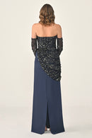 Plus Size - Zafrina Dress - Maxi - Black
