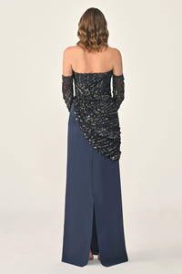 Plus Size - Zafrina Dress - Maxi - Black