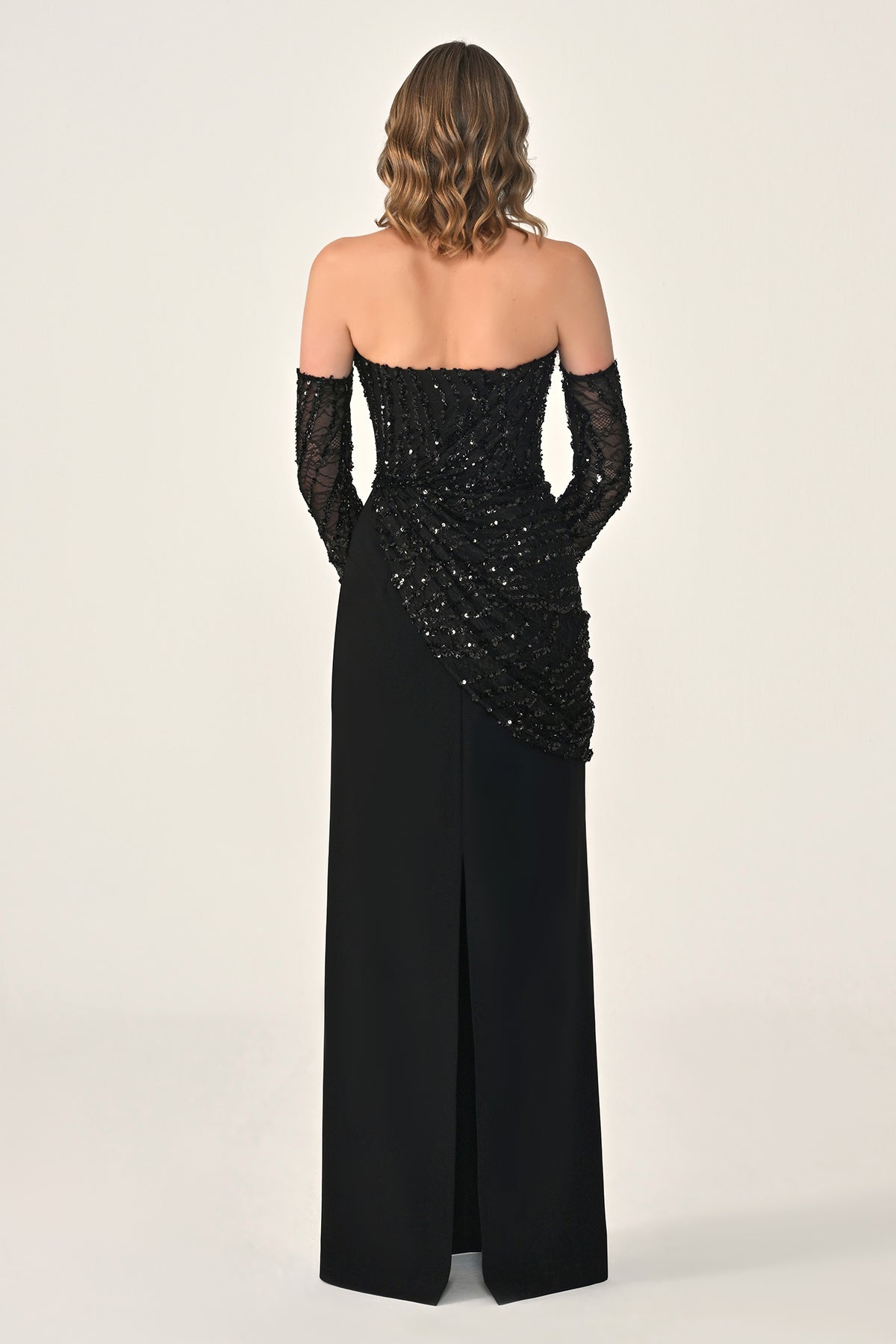 Plus Size - Zafrina Dress - Maxi - Black