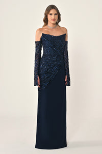 Plus Size - Zafrina Dress - Maxi - Black