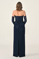 Plus Size - Zafrina Dress - Maxi - Black