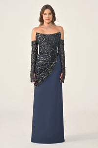 Plus Size - Zafrina Dress - Maxi - Black