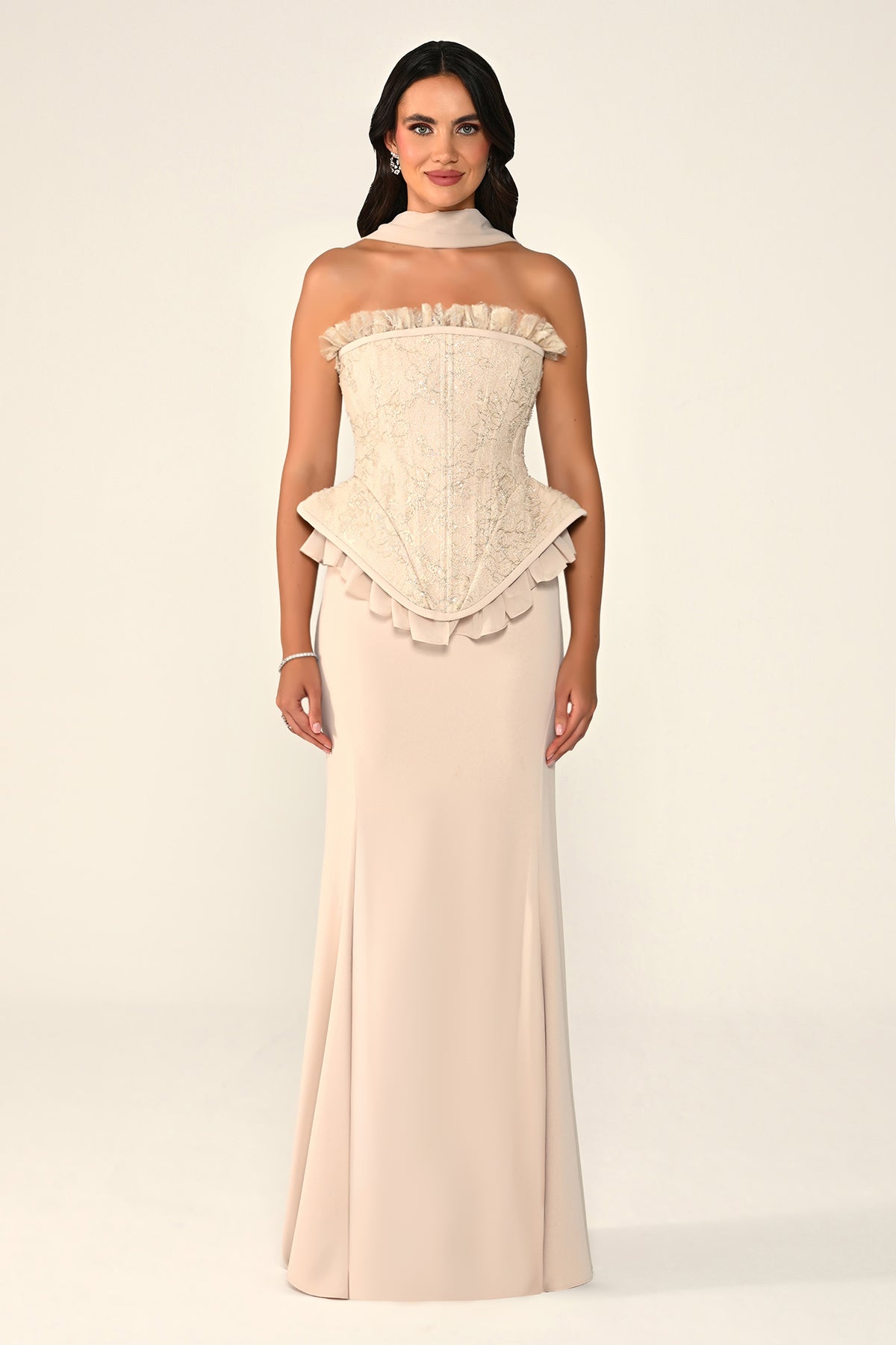Rosalie Corset Dress - Maxi